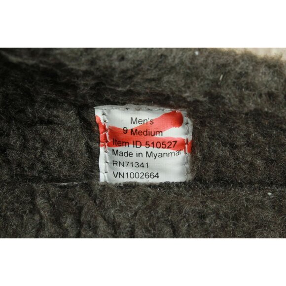 LL Bean Mountain Slippers Scuffs Ash Gray Size 9 M - Picture 9 of 9